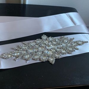 Crystal Rhinestone Bridal Dress Sash